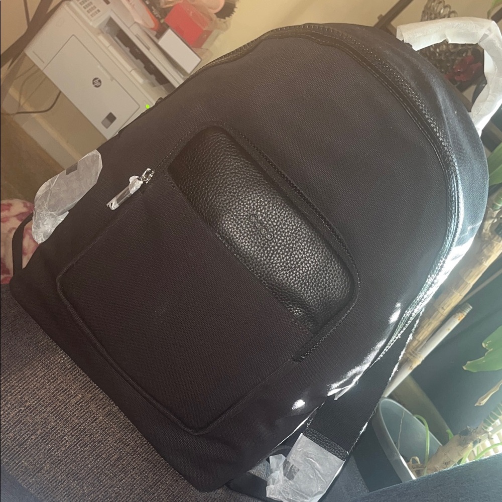 Ecco Waterproof Black Backpack